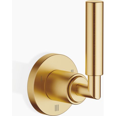 Dornbracht TARA desviador de tres vías empotrado, roseta D=60mm, (1/4)