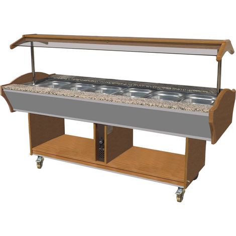 Buffet chaud 6 x GN 1/1 - Combisteel (1/2)