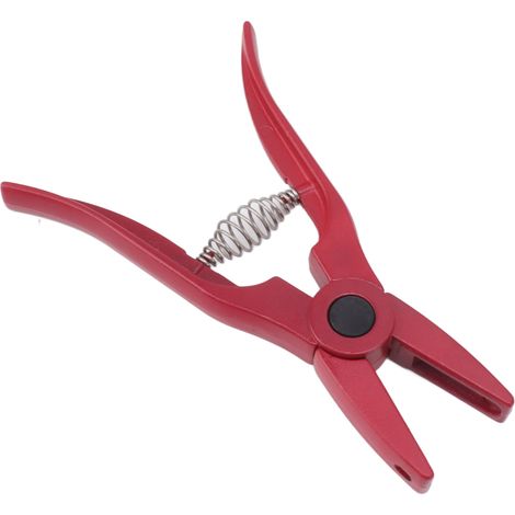 Pince à boucles auriculaires pour bétail, poignée ergonomique antidérapante, applicateur d'oreille à effort réduit pour élevage porcins, caprins, bovins, ovins (1/5)