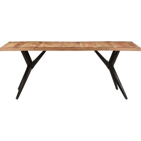 Maison Exclusive - Tavolo da Pranzo 200x90x76 cm Legno Massello di Acacia