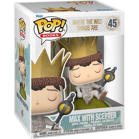 Funko Pop Premium Where The Wild Things Are - Max With Scepter Vinyl Figure 45 - 9 Cm (1/5)