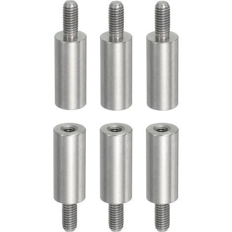 6pcs Écrous D'Écartement M5x11mm Mâle Vers M4x23mm Femelle (1/5)