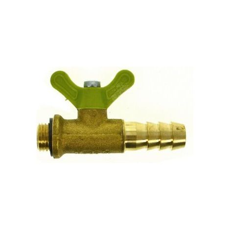 RUBINETTO A FARFALLA PER LANCIA OTTONE 1/4 M TUBO 10 MM POMPA A SPALLA