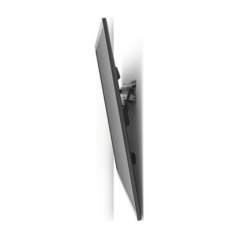 Support mural Vogels MA4010-A1 avec fonction d'inclinaison pour téléviseurs de 40 à 65 pouces, jusqu'à 60 kg, noir, garantie de 24 mois. (1/4)