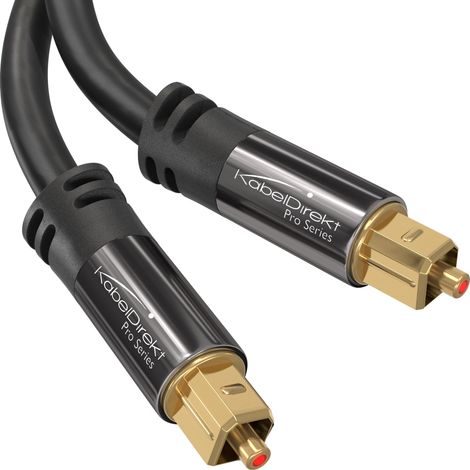 Câble audio optique TOSLINK – 5m – barre de son (1/5)