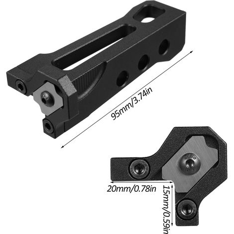 [JAMAIS UTILISÉ]Rabot à chanfreiner, rabot à chants, affleureuse, affleureuse de chants, racloir à chanfreiner pour le travail du bois R1+R1.5+R2+R3