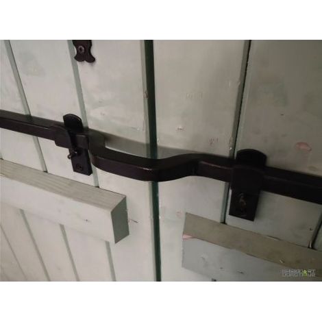 Barra antieffrazione jardinier-massard j501590 zincata 1.20m
