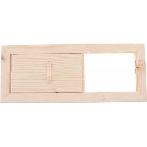 Sauna en Bois - Panneau Ventilation d'air - Dalle d'aération pièce Sauna, Accessoire Sauna Grille d'aération, utilisée pour la Plaque Ventilation dans Le Sauna ou la (1/5)