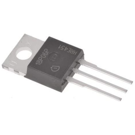 Transistor SPP18P06P P-MosFet 60V 18,7A TO220