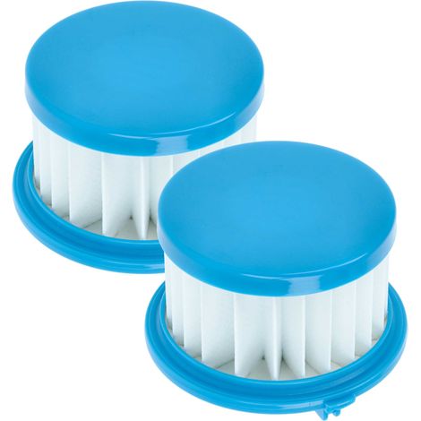vhbw 2x filtre remplacement pour Ryobi A32f02 pour aspirateur - filtre HEPA blanc / bleu