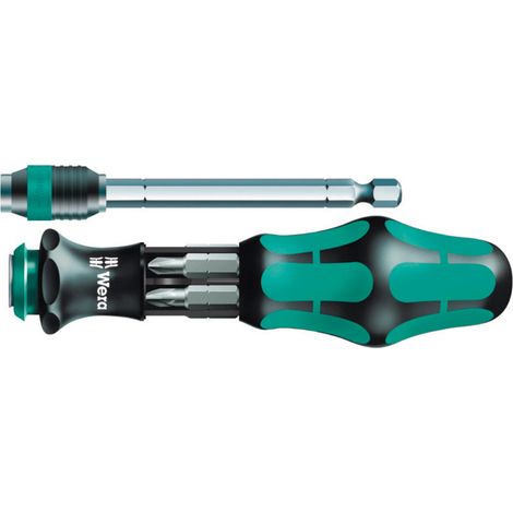 Wera KK 20 Werkstatt Magazin-Schraubendreher 1/4" (6.3 mm) DIN 3126, DIN ISO 1173