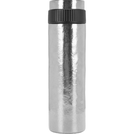 Thermos à infusion de thé 420mL double paroi isolante vacuum avec thermomètre mécanique - pour boissons chaudes ou froides, café, thé et lait - Bottle Ti réutilisable 420mL (1/5)