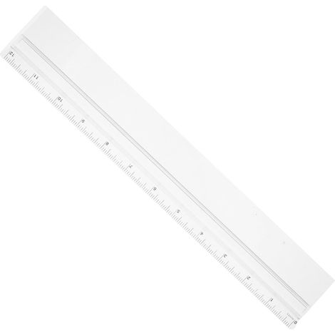 Loupe transparente Tofficu : règle et échelle de mesure pour la (1/5)