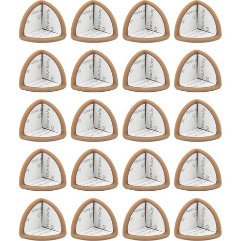 20 kindersichere Silikon-Eckenschützer für Büromöbel und Couchtische. (1/5)
