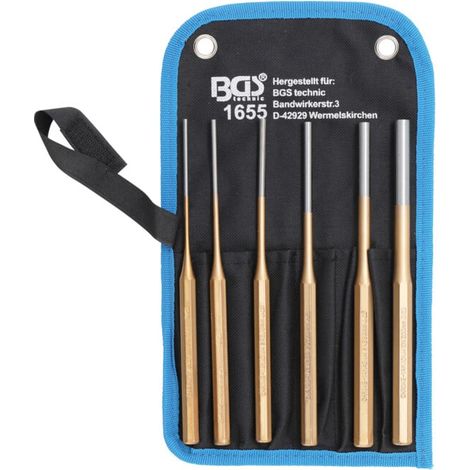 Jeu de chasse-goupilles 200 mm 3 - 10 mm 6 pièces BGS (1/2)