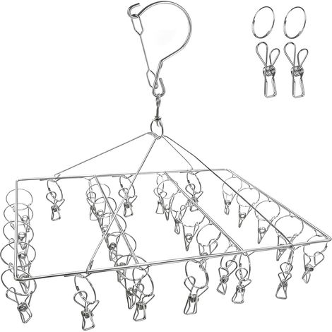 Sock Drying Rack with 30 Clips (1/5)