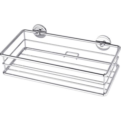 tesa 40213-00000-00 baath Plus Duschkorb  Klebstoff  Silber
