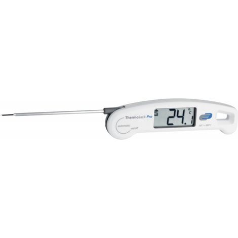Termómetro plegable HACCP blanco, wasserdicht, 110mm