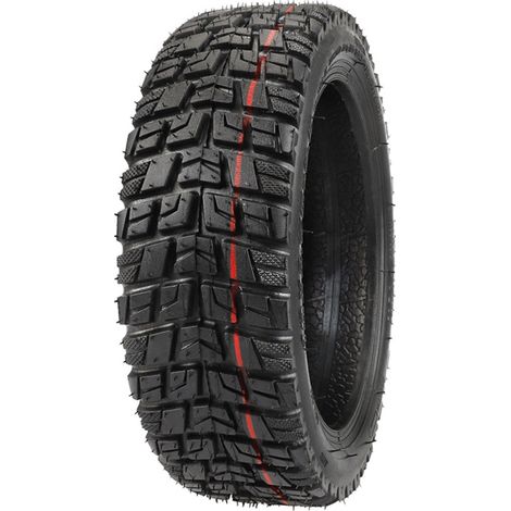 Pneu tout-terrain sans chambre à air 10 pouces pour trottinette électrique, 70/65-6.5. Pneu épais gonflable 10×2.75-6.5.