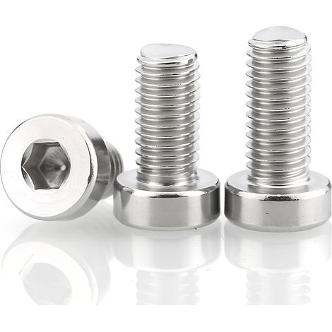 9 pièces Vis pour plaques à couteaux Vis pour Disque de Lame de Tondeuse à Gazon compatible avec les robots de tonte LUBA & YUKA Vis De Rechange Pour Robots À Gazon (1/5)