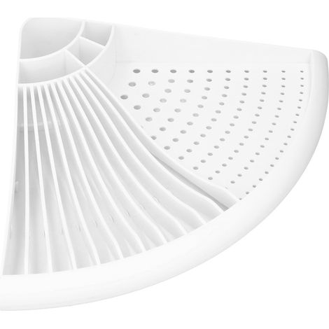 Lot de rangement de cuisine créatif, égouttoir à vaisselle en plastique, support multifonction pour assiettes et couverts (1/5)