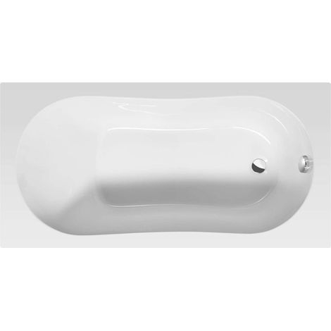 Aqualine Vasche da bagno - Vasca da bagno Jizera, 140x70x39 cm, bianco G1470 (1/5)