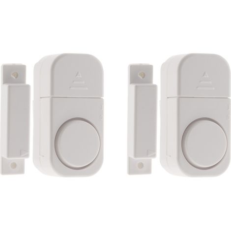 2 carillons de porte d'entrée sans fil - Zenitech (1/2)