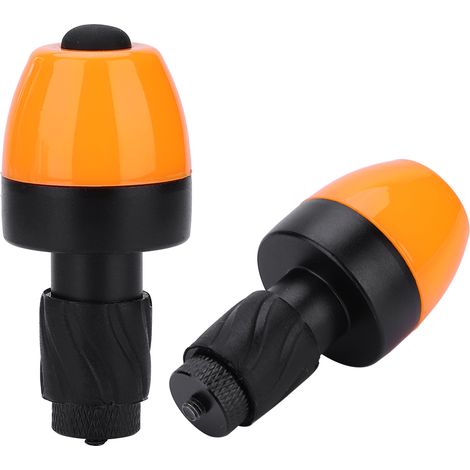 1 paire de feux LED d'extrémité de guidon de vélo, clignotants et lampes de sécurité.