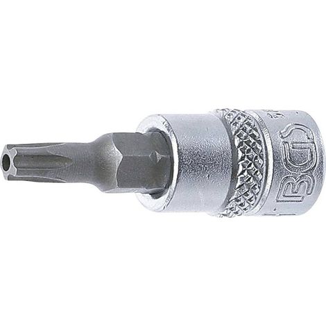Douille à Embouts 6,3 mm (1/4) Profil TS Torx Plus - Perçage TS25 - Précision et Fiabilité, Acier - D-Work (1/5)