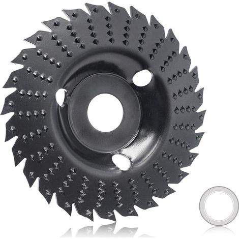 Disque de râpe 125mm Disque de coupe du bois 125mm pour meuleuse d'angle Disque sur bois pour meuleuse d'angle (1/4)