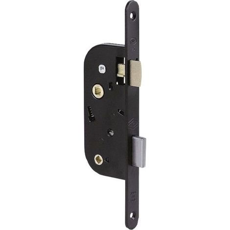 Serrure a mortaiser 1 point pene dt 1/2 tour tetiere 20 mm -axe 40 mm