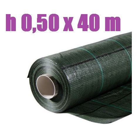 Telo per Pacciamatura Verde - L 40 x H 0,50 m