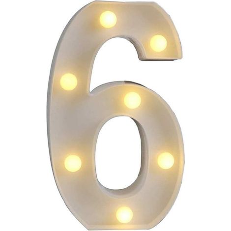 Enseigne lumineuse LED, 26 lettres, lumière blanche chaude, veilleuse, idéale pour mariage, anniversaire, Noël, décoration de bar ou de maison. (1/5)