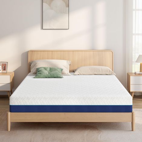 Matelas 140 x 200 cm, Hauteur 16 cm, Matelas en Mousse à mémoire (1/5)