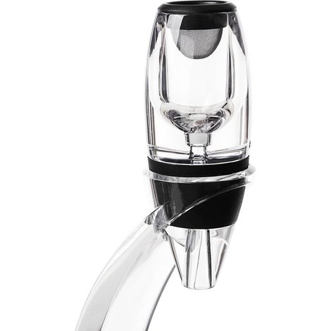 Aérateur de vin Carafe décanter vin rouge support usage quotidien (1/4)
