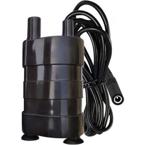 Brushless 24V DC submersible pump, mini diesel pump for clear water – for boats, caravans, gardens, hydroponics, low power consumption, quiet operation, adjustable flow rate--DTEKGAZ