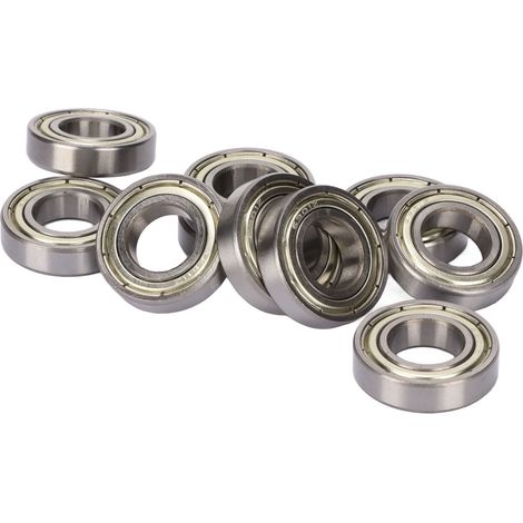 20 roulements à billes à gorge profonde à double blindage pour transmission de puissance 6901Z, diamètre intérieur 12 mm, diamètre extérieur 24 mm, épaisseur 6 mm (1/5)
