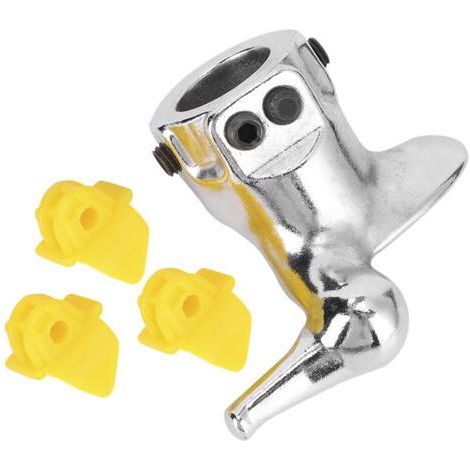 30 mm Motorrad-Auto-Stahl-Reifenwechslerhalterung, Entenkopf-Zubehör mit 3 Gummi-Pads (1/5)
