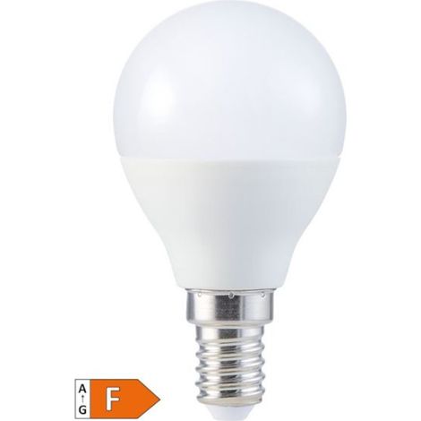 Lampadina LED sferica 8,5W E14 3000K
