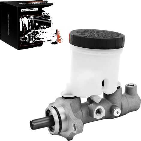 Cilindro de freno de aluminio fundido, 22,22 mm de diámetro, 9 mm de diámetro interior, rosca 2xM10x1.0, compatible con KIA Rio 2000-2005. (1/5)