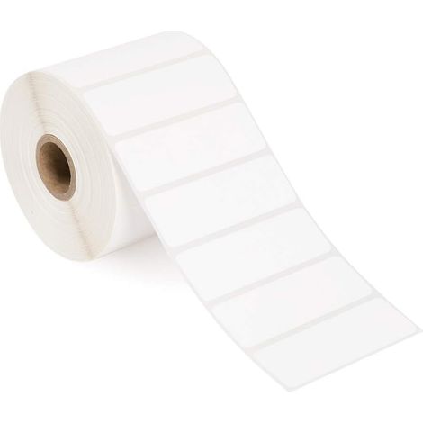Étiquettes thermiques directes - 7,6 x 2,5 cm - Étiquettes perforantes avec code-barreled UPC et adresse FBA, adhésif de qualité supérieure, compatible avec les imprimantes d'étiquettes Zebra et Rollo (1/4)