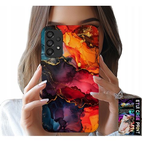 Custodia per Samsung A52 / A52S - motivo pietra, custodia + vetro (1/5)