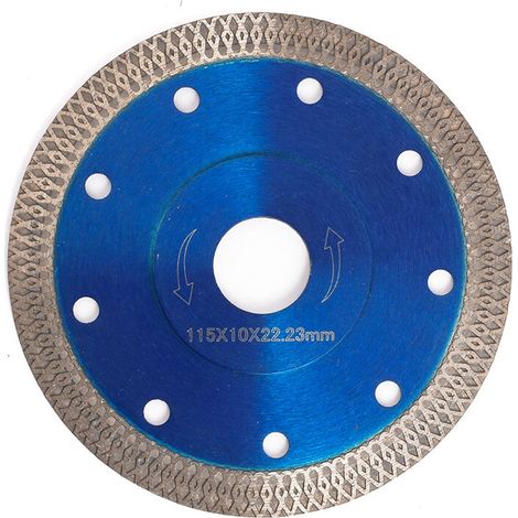 Disque de lame de scie diamant carreaux céramique granit marbre lame de coupe meuleuse d'angle lame de scie diamant 1 pièces (M) (1/5)