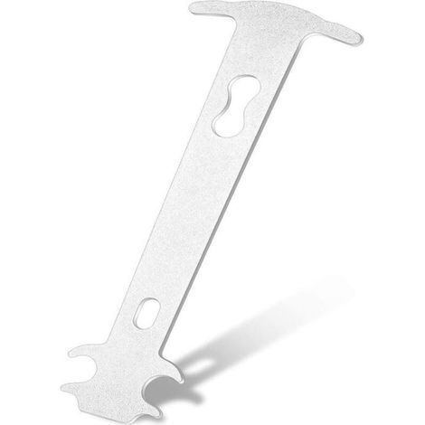 Outil d\\'indicateur d\\'usure de chaîne de vélo Calibre de chaîne de vélo Règle de mesure Outil de rail Détection Remplacement (1/4)
