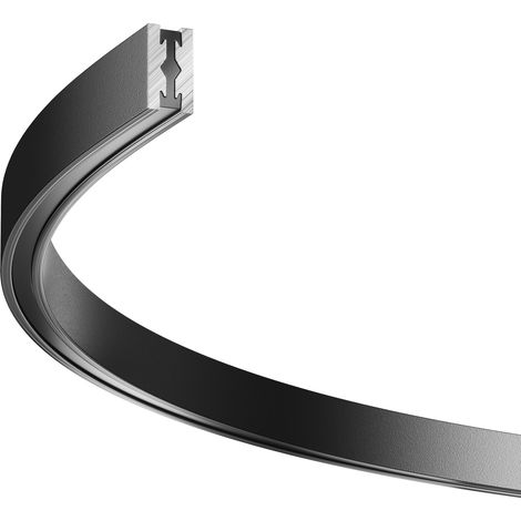 Rail magnétique apparent 65 cm noir Maytoni Flarity
