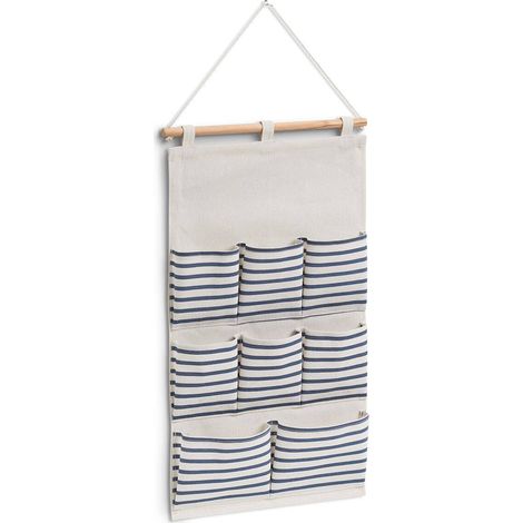 Wand-Organizer mit Taschen STRIPES, 35 x 60 cm