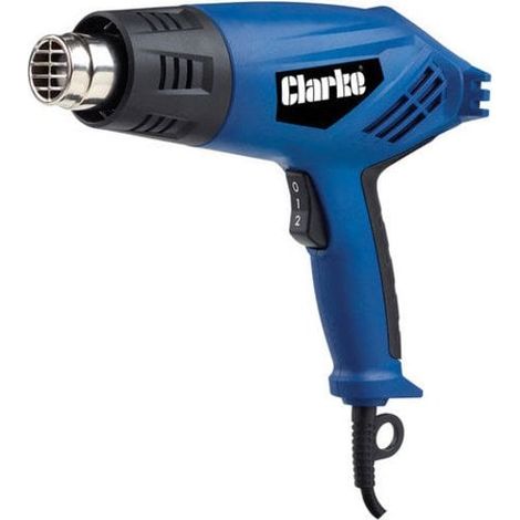 CLARKE HEAT GUN 1600W HOT AIR PAINT WALLPAPER STRIPPER REMOVER 230V CHG1600