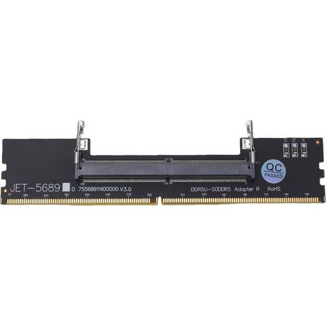 DDR5 U-DIMM zu SO RVS Adapterkarte, Laptop-Speicherkonverter für Computerreparatur und -wartung (1/5)