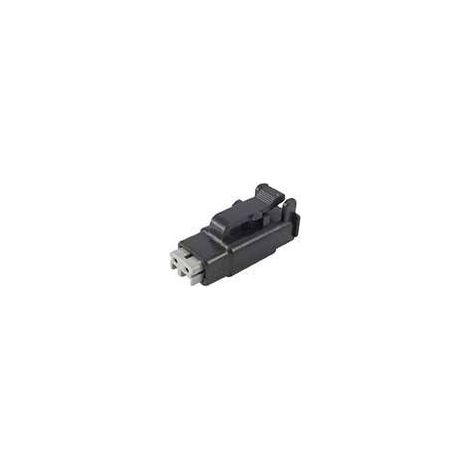 TE Connectivity DTMH06-2SA Cosse cylindrique mâle femelle, droit Nombre total de pôles: 2 Série (connecteur rond): DTM 1 pc(s) W501241