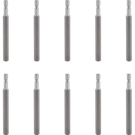 Lot de 8 embouts de tournevis électrique, douilles hexagonales magnétiques de 8mm, accessoires de remplacement robustes